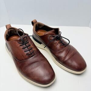 Wolf & Shepherd Crossover Oxford Sneaker Brown Leather Mens 13 Portugal Travel